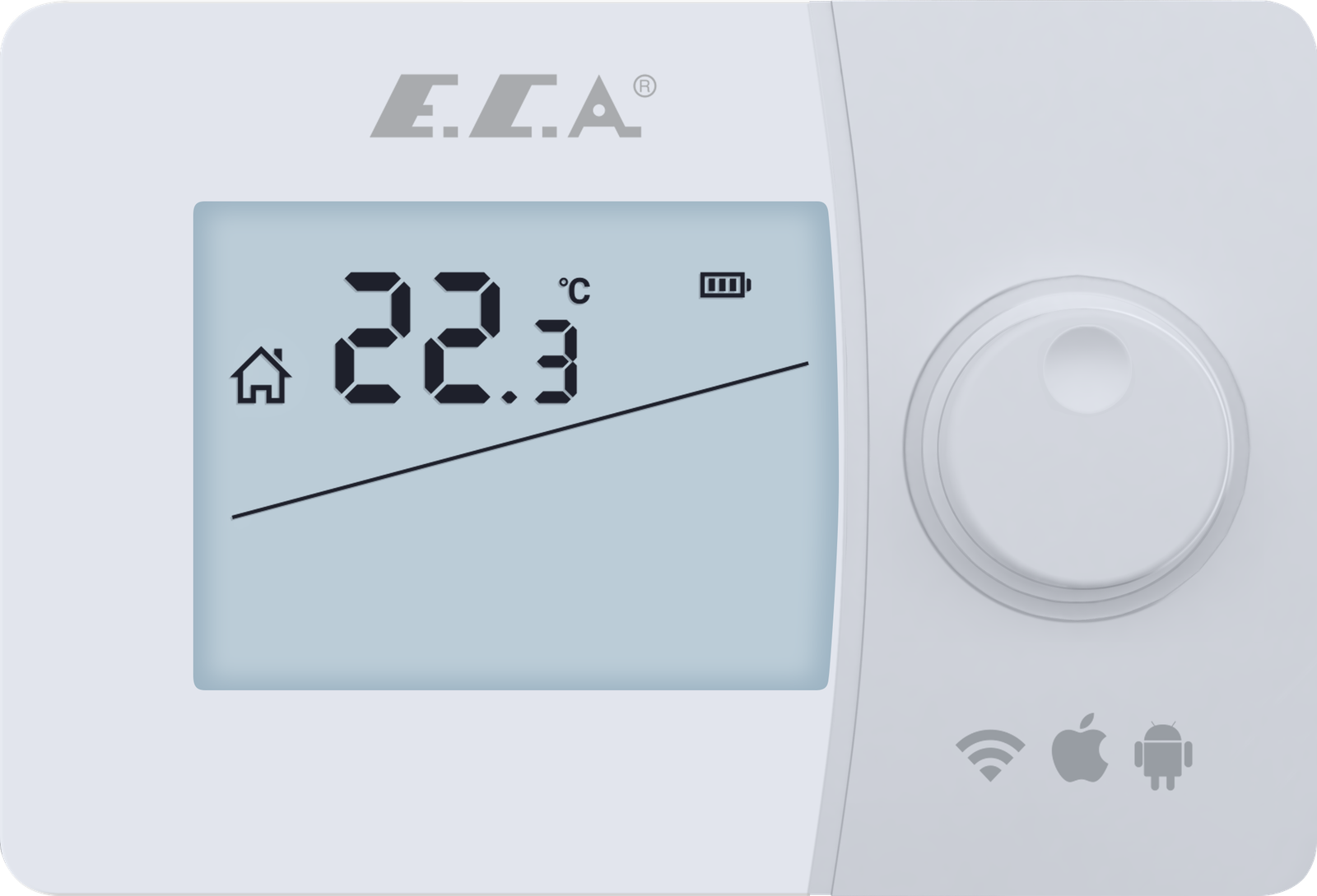 ECA Poly Smart Akıllı Oda Termostatı 1 ECA Poly Smart Akıllı Oda Termostatı